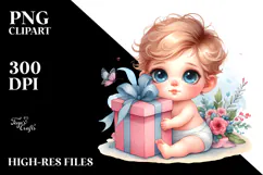 Digital Baby Gift, Transparent PNG Product Image 2