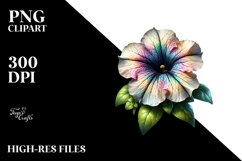 Glossy Petunia y Clipart Product Image 3