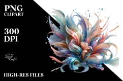 Glossy Iris PNG Product Image 2