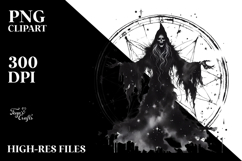 Gothic Evil Witch, Transparent PNG Product Image 2