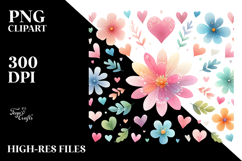 Pastel Boho Flower, Transparent PNG Product Image 2