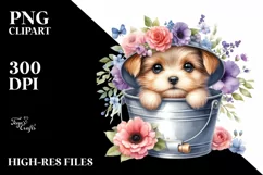 Cute Baby Dog PNG Product Image 1