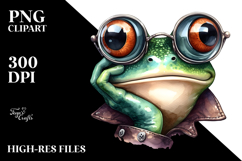 Big Teeth Frog Sunglasses | Clipart Product Image 2