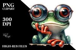 Big Teeth Frog Sunglasses | Clipart Product Image 2
