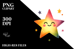 Smiling Star PNG Product Image 2