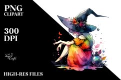 Witch in Style, Transparent PNG Product Image 3