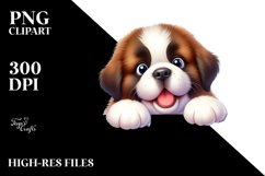 Funny Baby Saint Bernard | Clipart Product Image 3