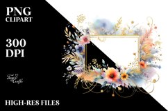 Vibrant Abstract Daisy Clipart Product Image 1