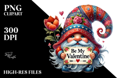 Valentines Gnome Detailed PNG Product Image 2