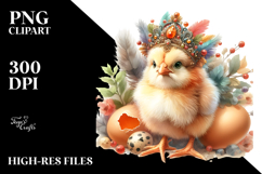 Adorned Baby Chicken, Transparent PNG Product Image 2