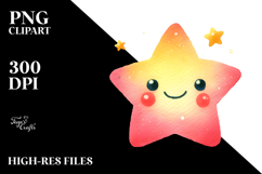 Smiling Star PNG Product Image 2