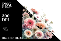 Washed Vibrant Gerbera Flower Product Image 2