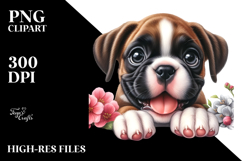 Watercolor Baby Boxer, High-Res PNG Product Image 2