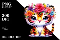 a Vibrant Flower Crown Macaw PNG Product Image 3
