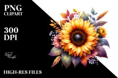 Vibrant Sunflower PNG Product Image 3