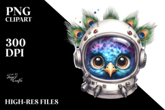 Cute Baby Peacock, High-Res PNG Product Image 2