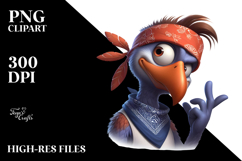 Goofy Bird PNG Product Image 2