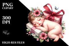 Adorning Baby Gift, Transparent PNG Product Image 2