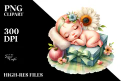 Adorning Baby Gift, Transparent PNG Product Image 2