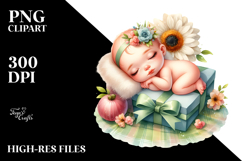 Adorning Baby Gift, Transparent PNG Product Image 2