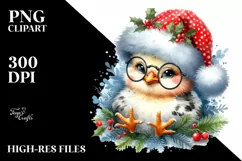a cute Caricature Chicken PNG Product Image 2