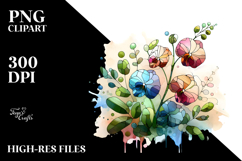 Wooden Stained Sweet Pea Splash Product Image 2