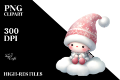 Cute Christmas Gnomes PNG Product Image 2