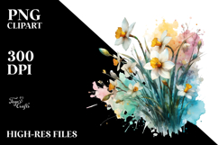 Vibrant Narcissus, Transparent PNG Product Image 2