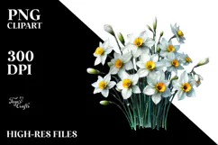 Vibrant Narcissus, Transparent PNG Product Image 2