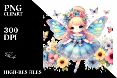 Colorful Small Fairy PNG Product Image 1