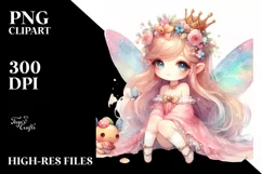Colorful Small Fairy PNG Product Image 1