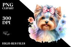 Pastel Yorkshire Terrier Canvas Edge Product Image 1