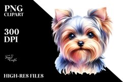 Pastel Yorkshire Terrier Canvas Edge Product Image 1