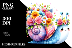 Cute Vibrant Snail Flower Crown Product Image 2