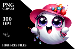 Funny Cute Ghost PNG Product Image 2