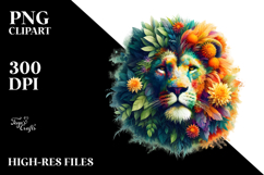 Vibrant Lion Flower, Transparent PNG Product Image 2