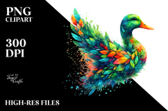 Abstract Duck, Transparent PNG Product Image 2