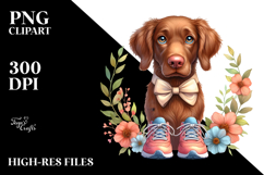 Chesapeake Bay Shoes Caricature Floral Frame Product Image 2