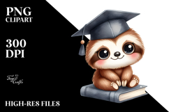Cute Baby Sloth PNG Product Image 2