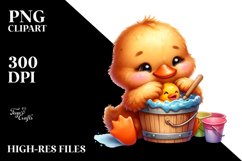 Cute Plush Duck PNG Product Image 2