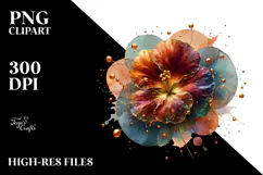 Glossy Nasturtium , Transparent PNG Product Image 2