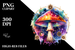 Vibrant Mushroom Tarot PNG Product Image 2