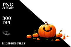 Funny Pumpkin, High-Res PNG Product Image 2