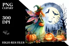 Vibrant Drawing Fairy | Sublimation | Clipart Product Image 3