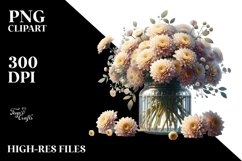 Jar Chrysanthemum Product Image 1