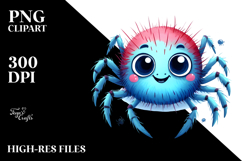 Vibrant Spider Watercolor Design Product Image 2