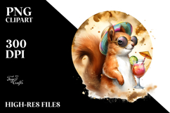 Beachwear Squirrel Design, High-Res PNG Product Image 2