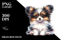 Watercolor Baby Weimaraner PNG Product Image 2