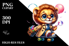 Lion Skateboard PNG Product Image 2