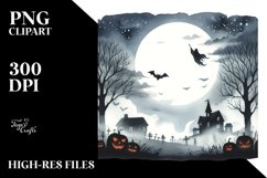 Simple Halloween Foggy Night Product Image 1